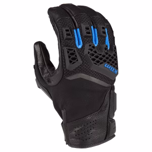 KLIM Baja S4 Glove XL Black Kinetic Blue