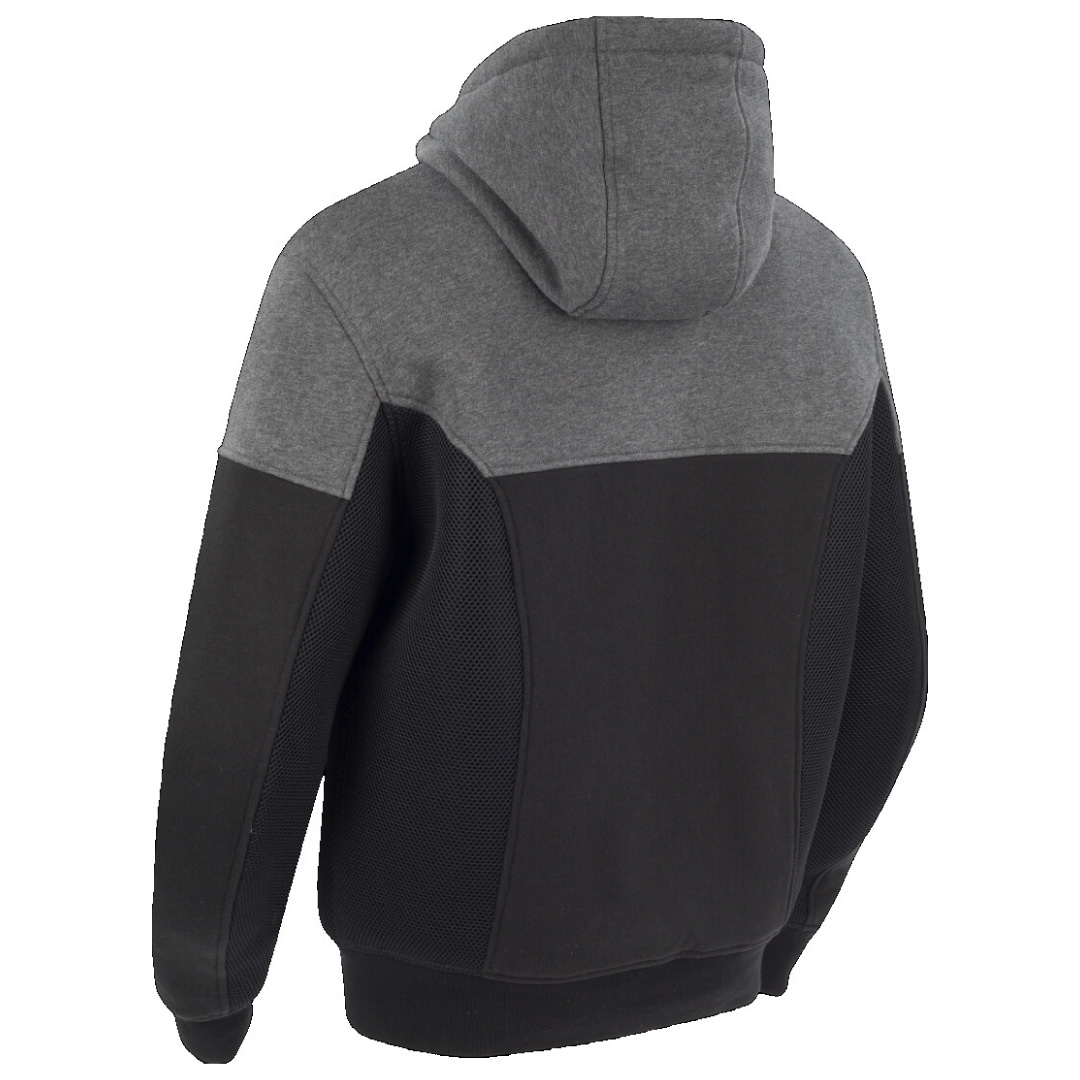 Duks me Protektorë Bering Hoodiz Vented – Zezë/Hiri - Image 2