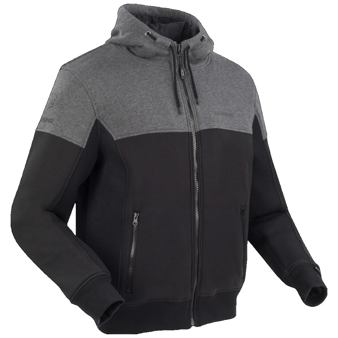 Duks me Protektorë Bering Hoodiz Vented – Zezë/Hiri