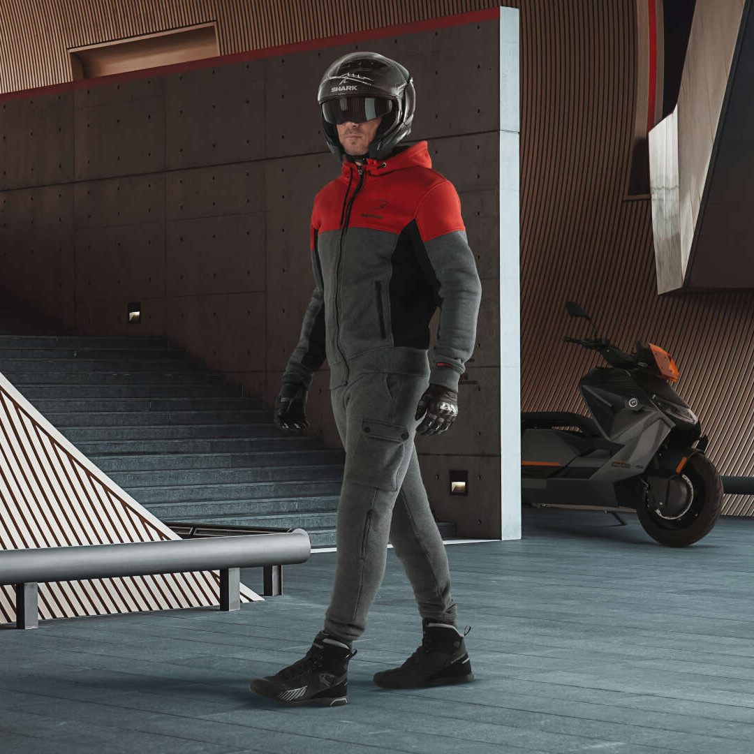 Duks me Protektorë Bering Hoodiz Vented - Kuqe - Image 6